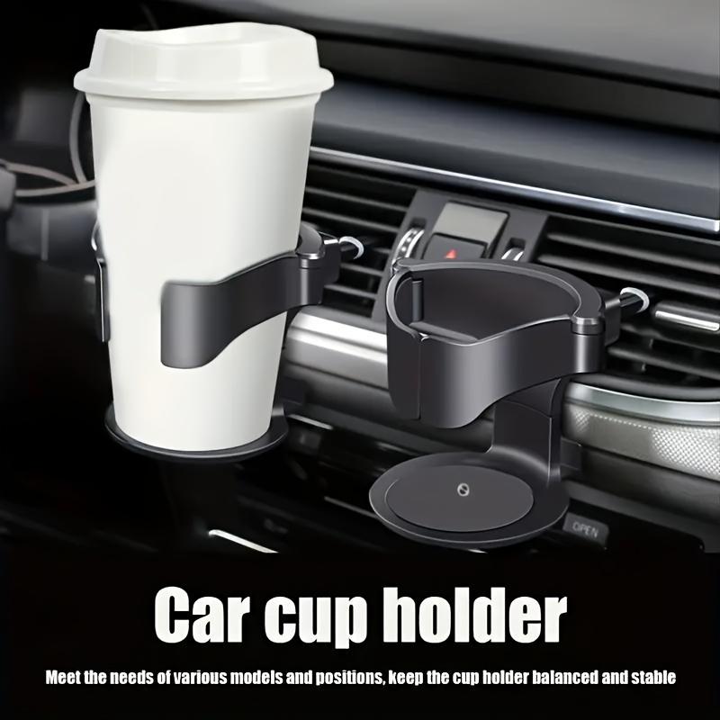 Cup Holder Clip Vent Mount Drink Ashtray Holder Interior Accessory for Dashboard Vent System Storage Auto Multifunctional Tool