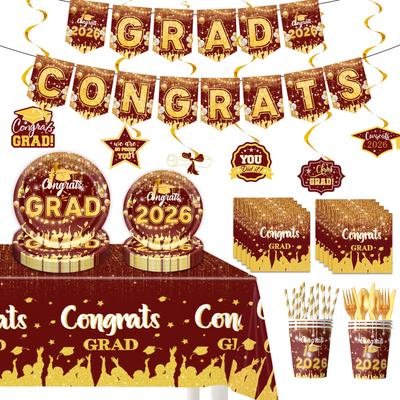 Party Supplies Decorations Birthday Paper Plates Banners Tissues Hanging Ornaments