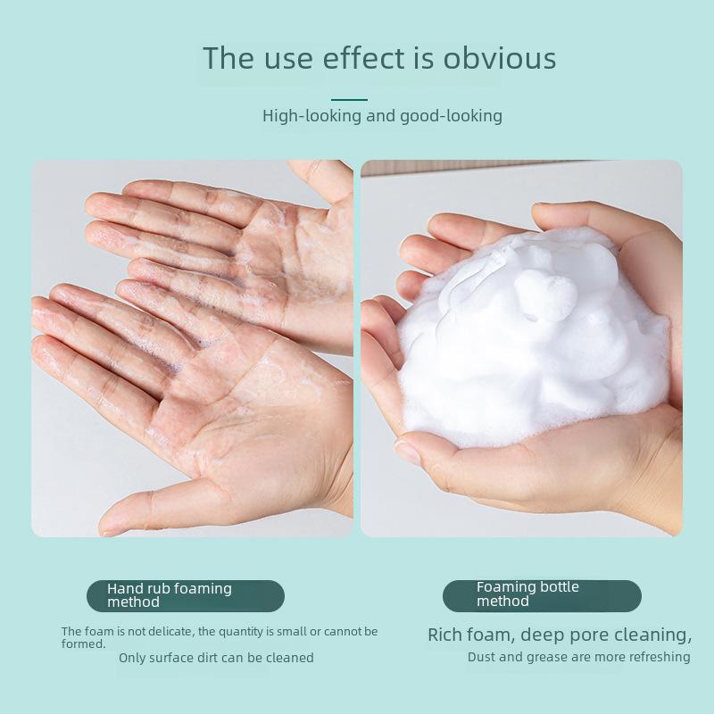 Foaming Bottle for Mousse, Shampoo, Facial Cleanser, Shower Gel, and Hand Soap