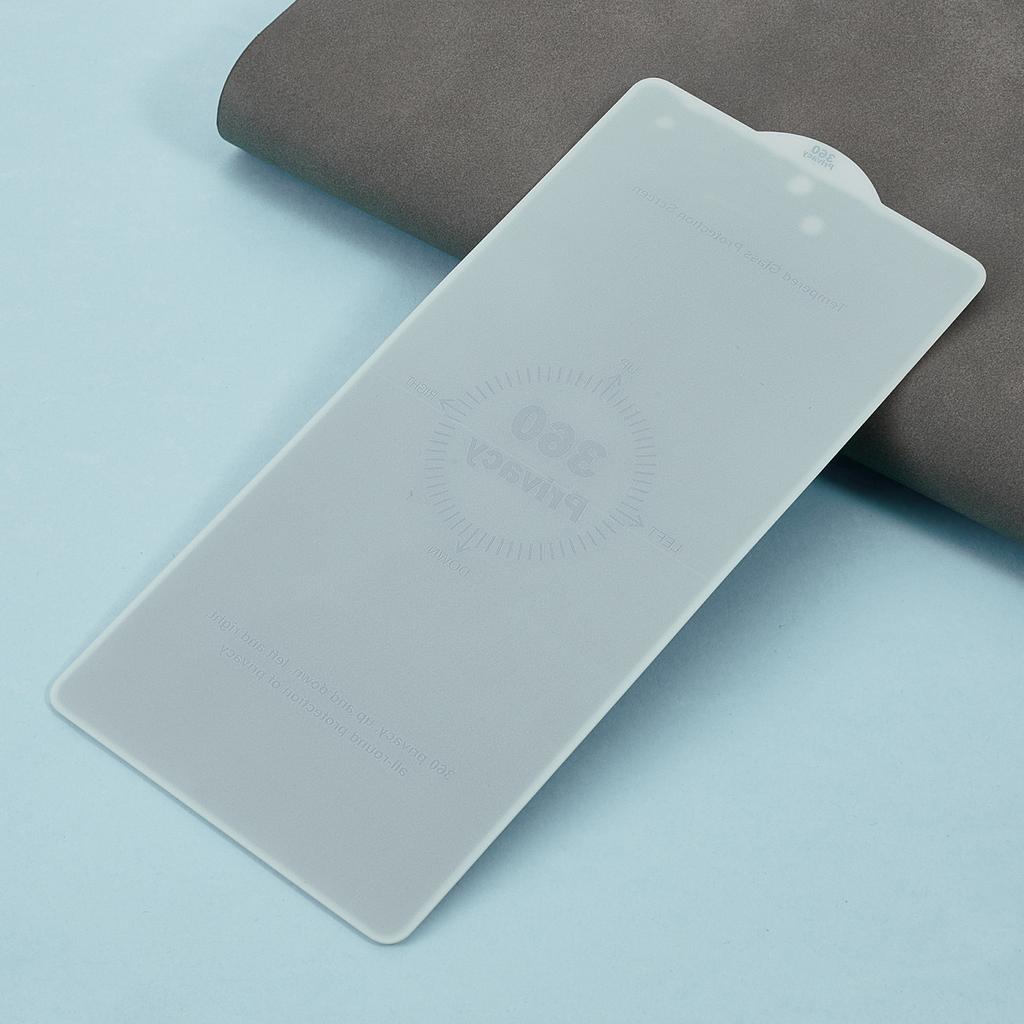 For Samsung Galaxy S25 Ultra Privacy Screen Protector 360° Anti Spy Ultra Thin PET Film (Fingerprint Unlock)