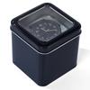 8Cm Metal Jewelry Display Case With Cushion Watch Organizer Box Show Holder