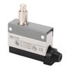 2Pcs Sealed Limit Switch Adjustable Momentary Limit Switch Pin Plunger NO+NC 250VAC