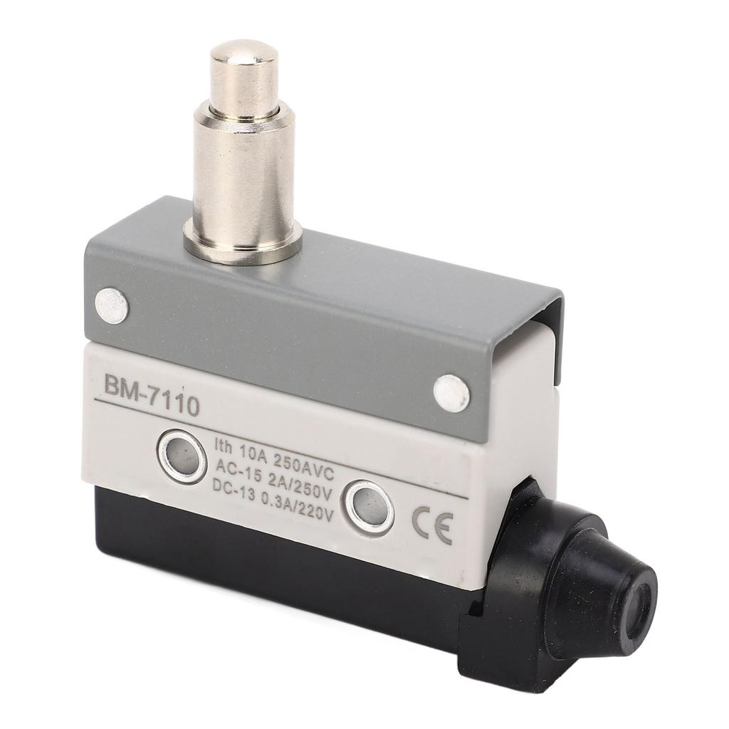 2Pcs Sealed Limit Switch Adjustable Momentary Limit Switch Pin Plunger NO+NC 250VAC