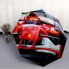 1 pièce Formule 1, Voiture de Course Parapluie Pliant Automatique Portable Pliable Parapluie à 8 baleines pour Toutes Saisons, Accessoire d'Extérieur Décontracté, B54