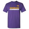 Northern Iowa Panthers Ringen Schräg T-Shirt Lila Unisex T-Shirt