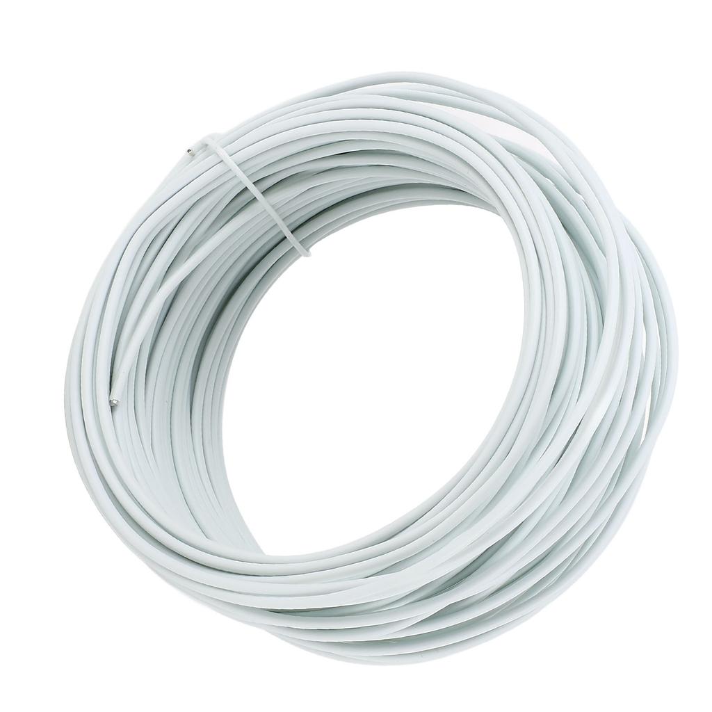 Galvanized Iron Binding Wire Metal Bendable for PVC Telecommunication Cable 1.5mmx20m Round Mouth