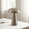 LED Mushroom Bud Table Lamp Rechargeable Touch Three-tone Lighting For Cafe Bar Restaurant Living Room Bedroom Study Decoration