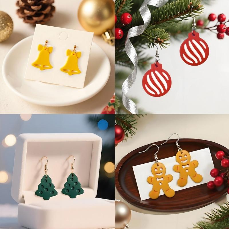 Halloween Crafting Moulds Silicone Pumpkin Specter Earring Jewelry Tool Unique Pendant Earrings Mold Silicone Texture