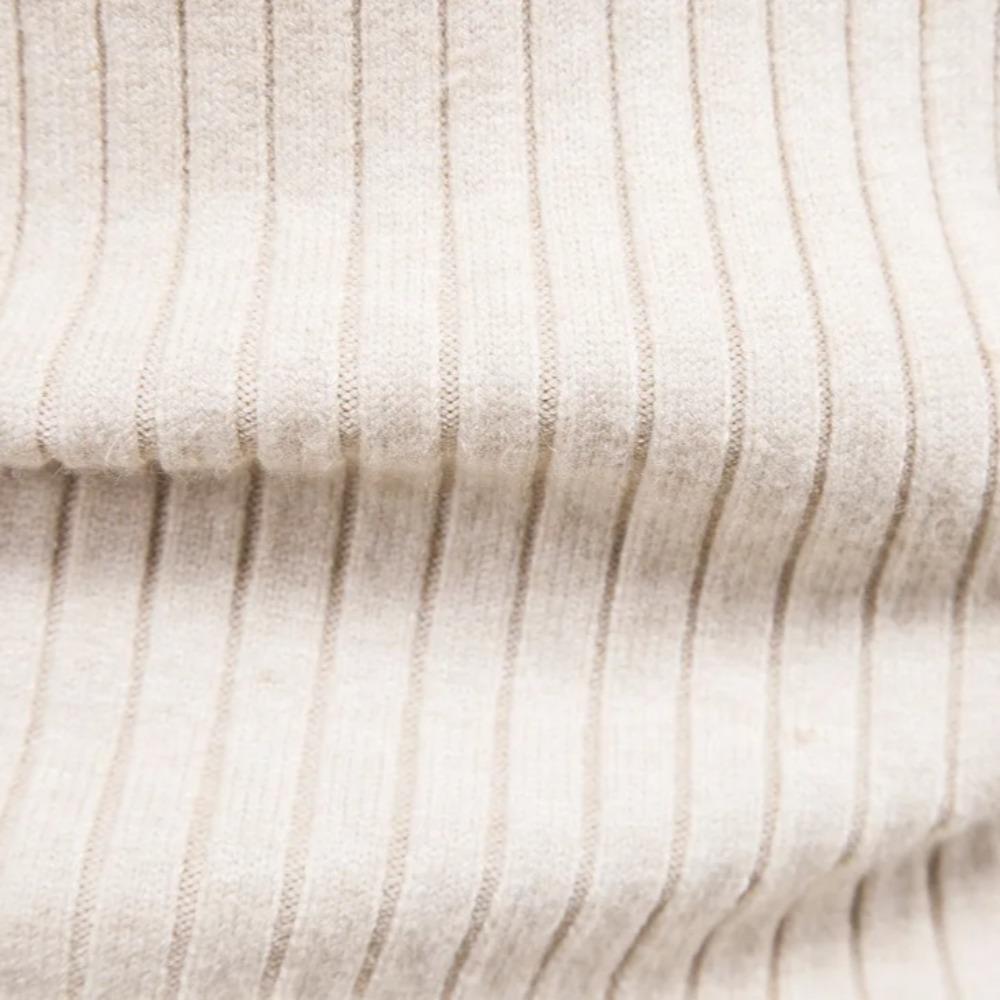 Men's Turtleneck Sweater Solid Color High Neck Pullover Knitted Sweaters Casual Elastic Sweatwear Mens Fall Winter