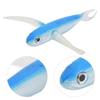 6.7in Simulated Fly Wing Fish Artificial Soft Bait Lure Fishing Tackle AccessoryBlue