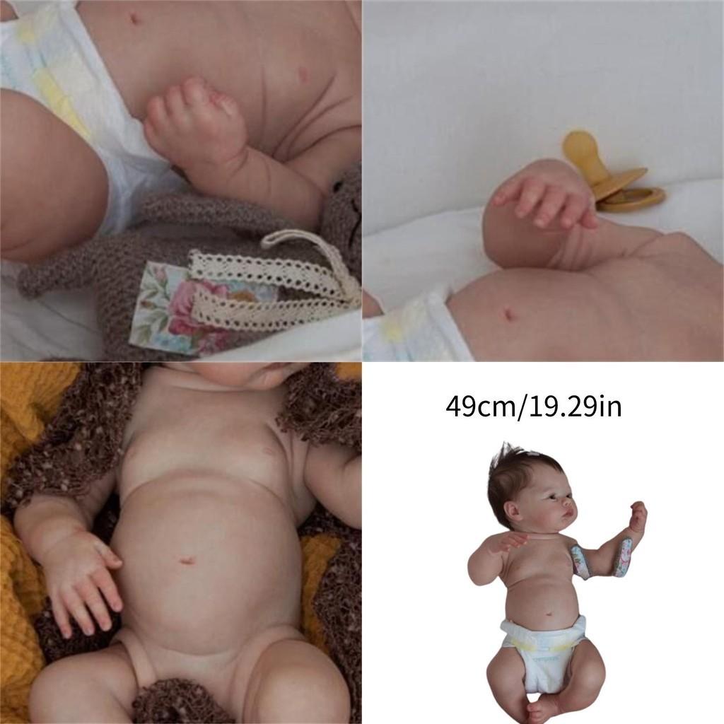 Npk 49cm Realistyczna Lalka Z Widocznymi Żyłkami Ręcznie Robiona Skóra 3D