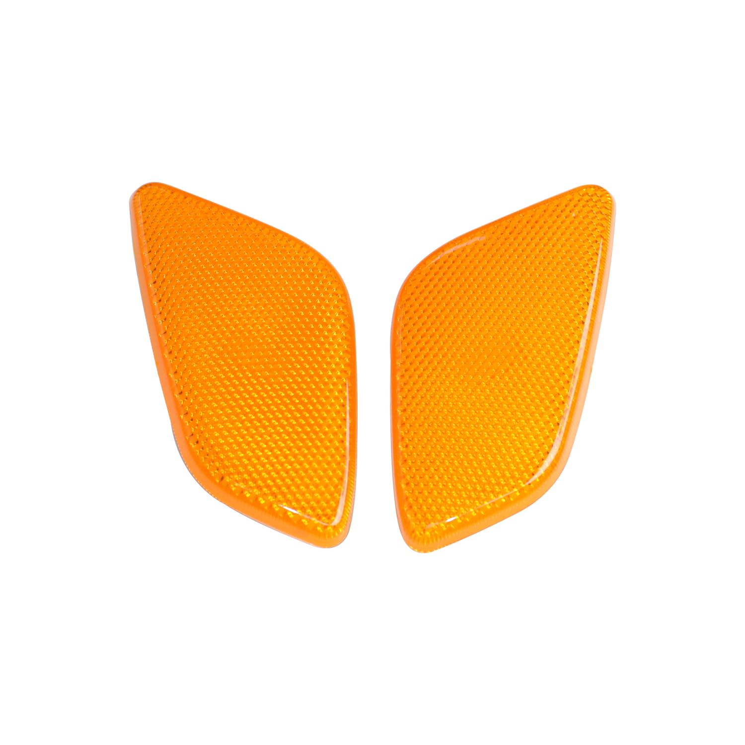 

GZZTORES Side Marker Light Cover Lens Driver & Passenger Signal Side Marker Lamp Assembly оранжевый