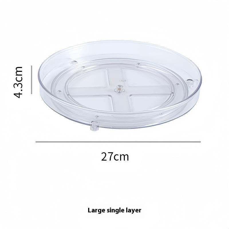 Косметическая стойка для хранения Офисный настольный ящик для хранения Вращающийся поднос Кухонная стойка для хранения Многослойное хранение Вращающаяся стойка для хранения