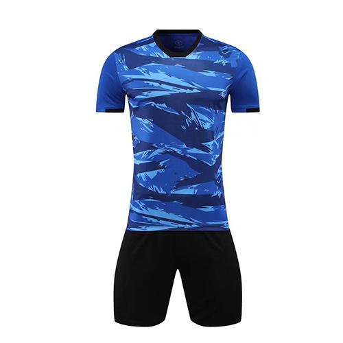 Camouflage Soccer Jersey Set for Men – Football Training Uniform Tracksuit, Breathable Sportswear Team Soccer Sets