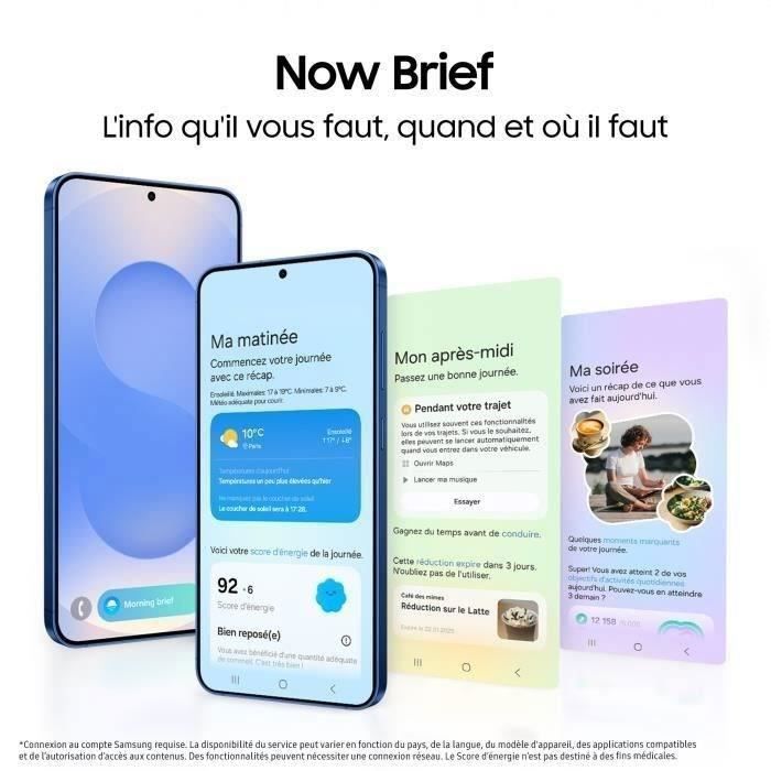 SAMSUNG Galaxy S25 Plus AI Smartphone 256 Go Bleu nuit - Single SIM - Version Internationale - Very good condition