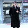 Autumn and winter new men's fur coat imitation mink coat long European and American large size warm casual mink coat
