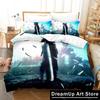 3D Print Game Crisis Core Final Fantasy Vii Bedding Set Boys Girls Twin Queen King Size Duvet Cover Pillowcase Bed Boys Adult
