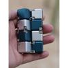 Metal Infinity Cube Stress Relief DIY Magic Cube New Disassembled Assembled Block Fidget Toys for Adults Kids Anti Anxiety