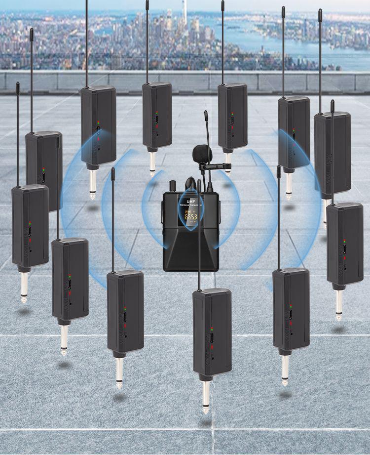 UHF Wireless Lavalier Microphone for Mobile Live Streaming & Vlogging - Special Offer