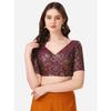 Indian Wedding Party Wear Designer Blouse Beautiful Women's Stitched Choli Dress