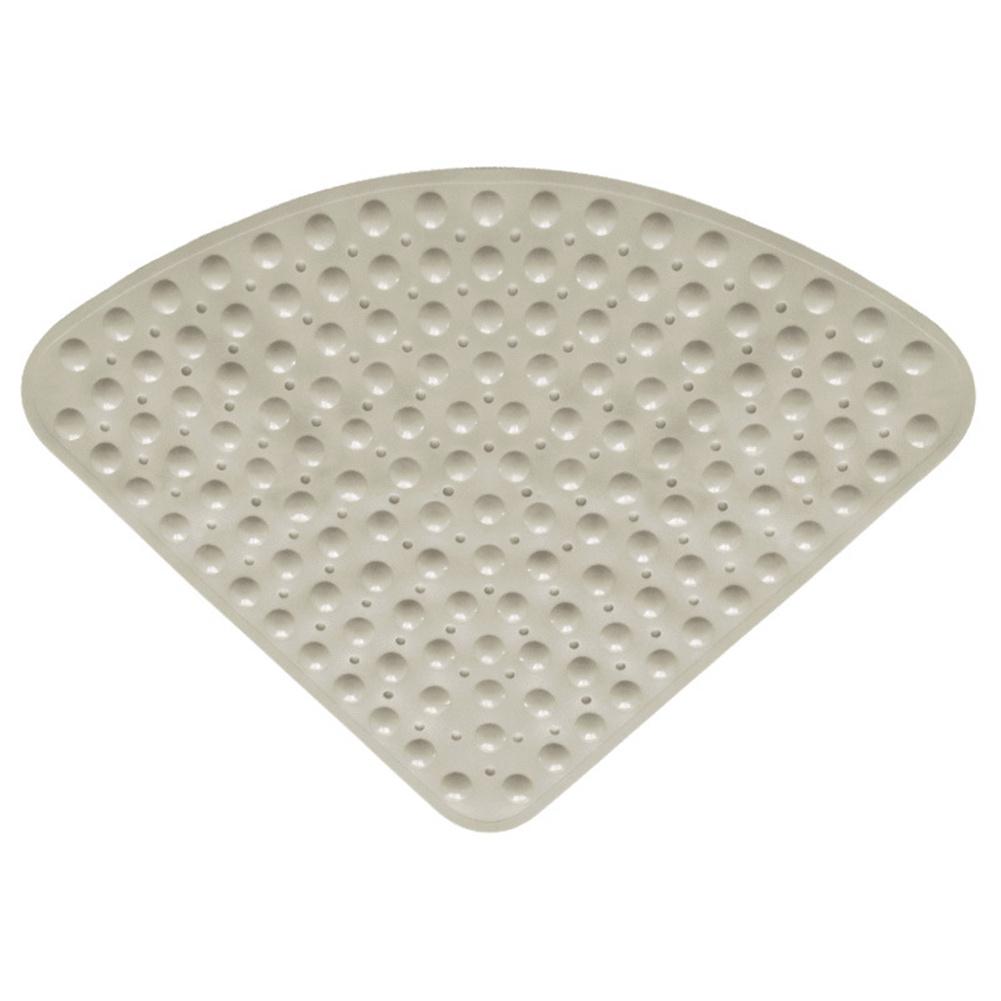 1Pcs Bath  Mat Non-slip Tub  Shower  Mats Bathtub Mat For  Bathroom 54*54cm Khaki #1