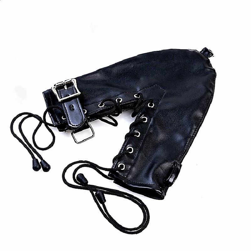 Unisex Leather Bondage Bracelets Set Offers Adjustable BDSM Handcuffs With Dual Feet Cuffs Designed For Couple Role Play