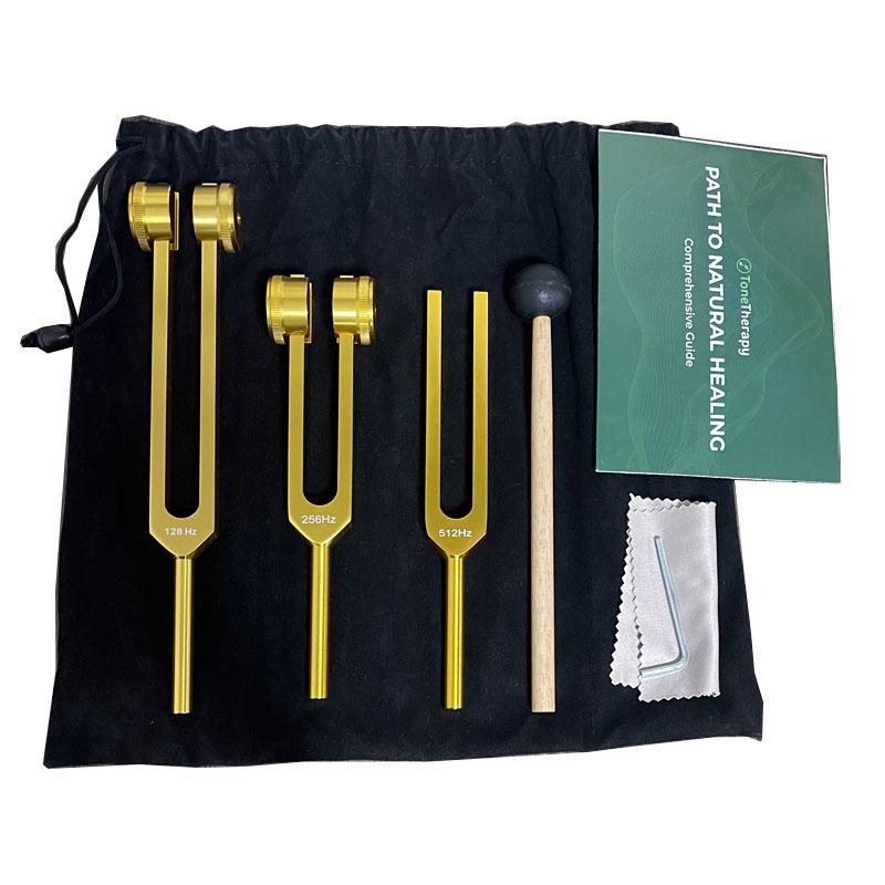 Aluminum Alloy Tuning Fork - Sleep Aid, Yoga, Ear Cleaning, Rattle 