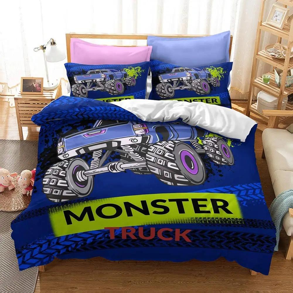 Military Truck Duvet Cover Army Camo for Men Camouflage Car for Kids Boys Bedroom Decoration Green Troop Transport Truck Vehicle
