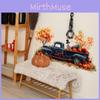 Motorcar Halloween Skeleton Pumpkin Wall Decal For Kitchen And Decor Entryway