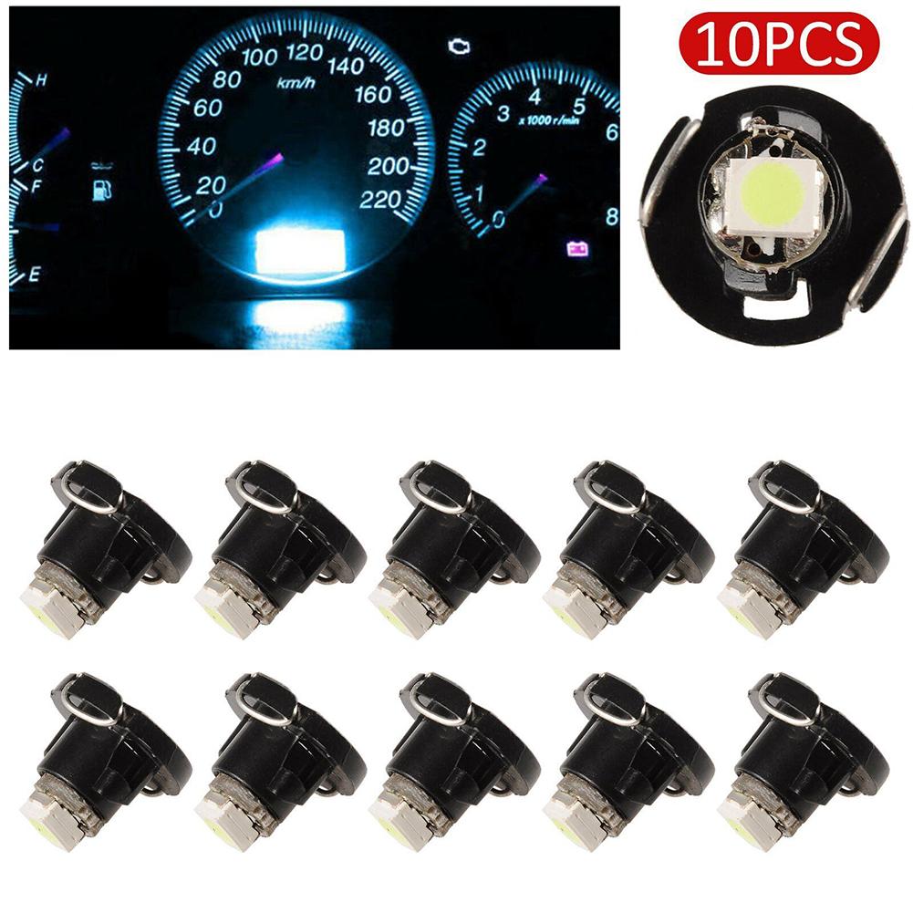 Kits LED Light Instrument Dash TNeo Wedge Bulbs Climate Cluster Ice Blue 1-SMD 10Pcs/Set 12-14V DC High Quality