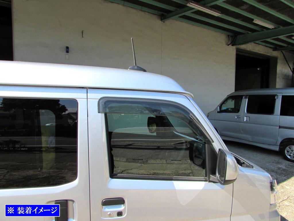 BRIGHTZ Pixis Van S700M S710M Seitentür-Windabweiser 700M 710M 700 710 Pixis Van [SID-V-118]