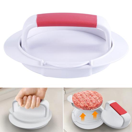 

Отличный антипригарный пресс для мяса, эргономичная ручка, противоскользящая нижняя прижимная лапка для мясного торта, кухонный инструмент, пресс для гамбургеров