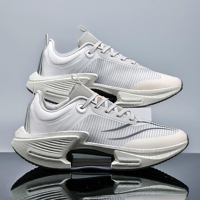 Carbon Plate Air Cushion Men Sports Running Shoes Marathon Breathable Lightweight Women's Comfortable Athletic Nonskid Sneakers