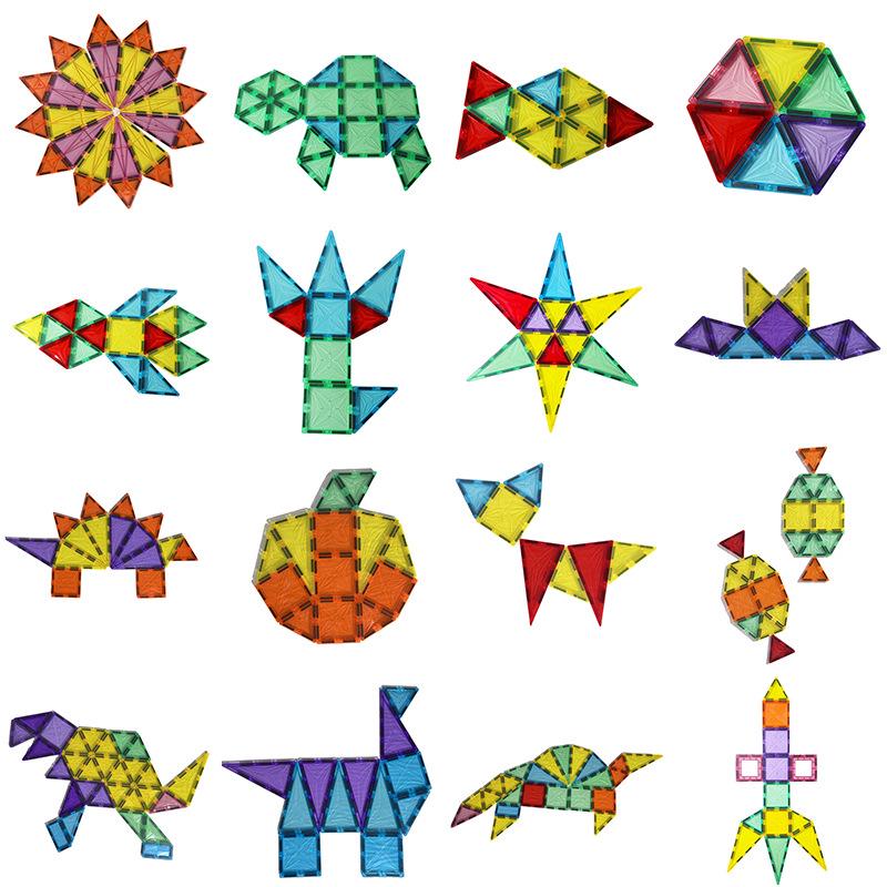 Magnetic Tiles: Educational Building Blocks for Kids – Puzzle Toys for Boys & Girls