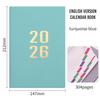 A5 Multilingual Daily Planner: English-Spanish Diary & Calendar
