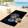 BTS Korean members Printed Quick Dry Beach Towel Super Absorbent Soft Lightweight Bath Towel for Pool Summer Travel