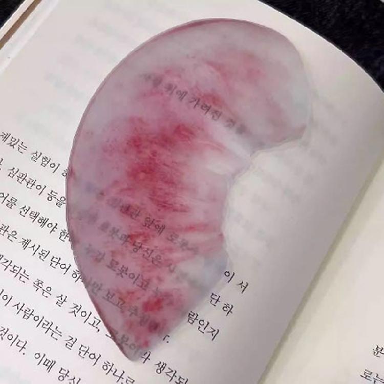 10Pcs Cartoon Fruit Bookmarks Realistic Fruit Acrylic Bookmarks Reading Aid For Book Lovers Library Travel Daily Use