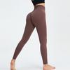 Womens High-Waisted Seamless Yoga Leggings Tight Fit Running Pants Breathable Quick-Dry Sport Trousers