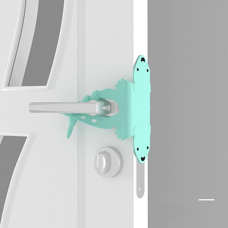 Door Slam Preventer Anti-collision Silicone Door Silencer Quiet Door Closer Cushion Door Lock Cover Cushion Noise Reduced