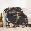 1pc, Disney Peter Pan Blanket Seasonal Universal, Living Room, Travel, Camping, Car Blankets
