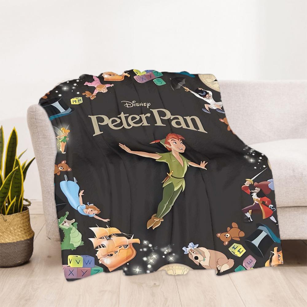 1pc, Disney Peter Pan Blanket Seasonal Universal, Living Room, Travel, Camping, Car Blankets