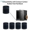 4Pcs Black Rubber Feet Pads For Centauri Carbon 3D Printer - Anti-Vibration  Stability Support Accessories