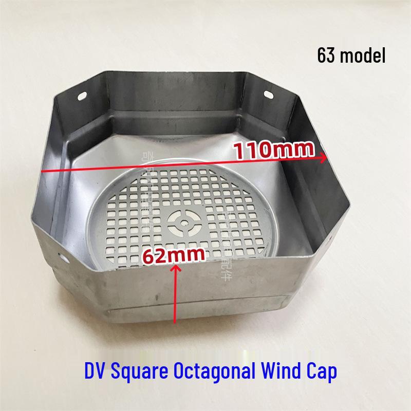 Octagonal Ventilation Hood DV132 Motor Cooling Fan Protective Cover