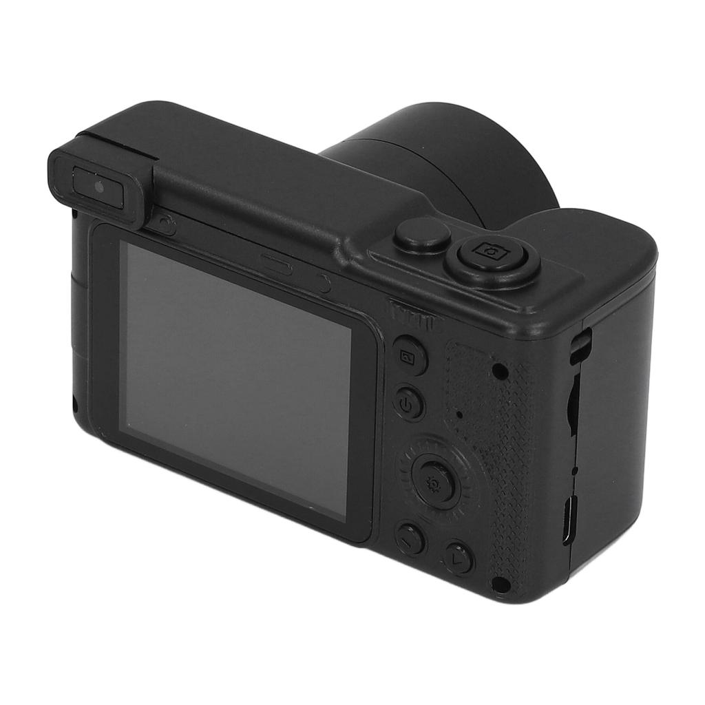 4K Digital Camera Front Rear Lens 50MP Video Camera with Tripod for Boys Girls Students Birthday Gift Electronic Image Stabilization