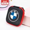 MUSE5 Car Portable EVA Bluetooth Earphone Cable Case Storage Bag For BMW 1 3 5 7 Series M F01 F20 F10 F13 E52 E53 E60 E93