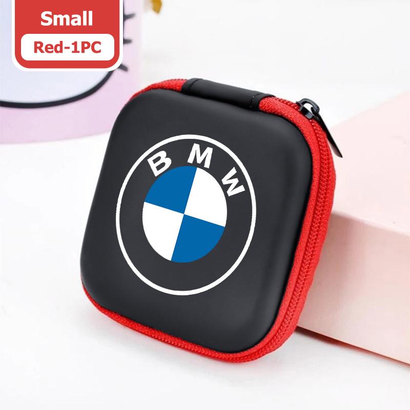MUSE5 Car Portable EVA Bluetooth Earphone Cable Case Storage Bag For BMW 1 3 5 7 Series M F01 F20 F10 F13 E52 E53 E60 E93