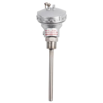RTD PT100 Temperature Sensor Probe 1 2  NPT Thread Thermocouple Terminal Head(PT 100mm)