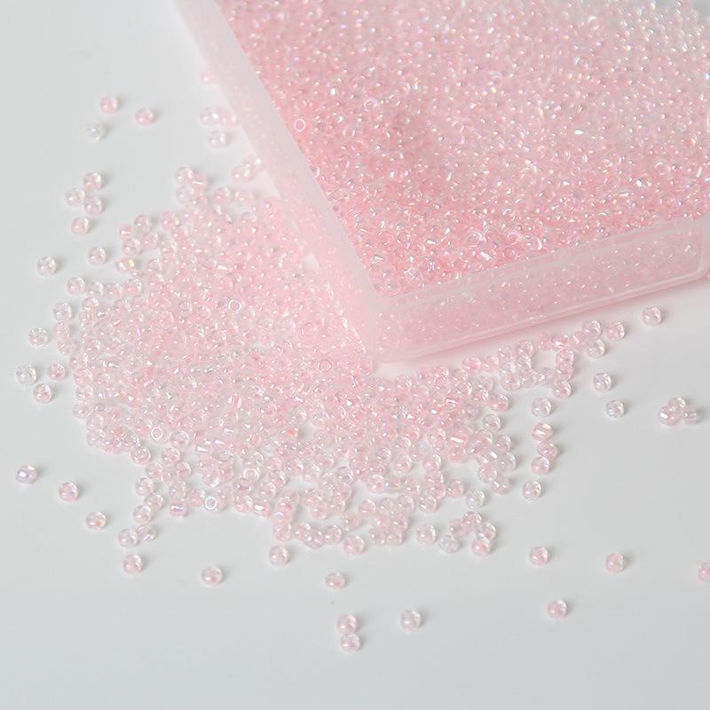 2mm Jednokolorowe szklane koraliki do samodzielnego tworzenia biżuterii - kolczyki, bransoletki, naszyjniki, akcesoria