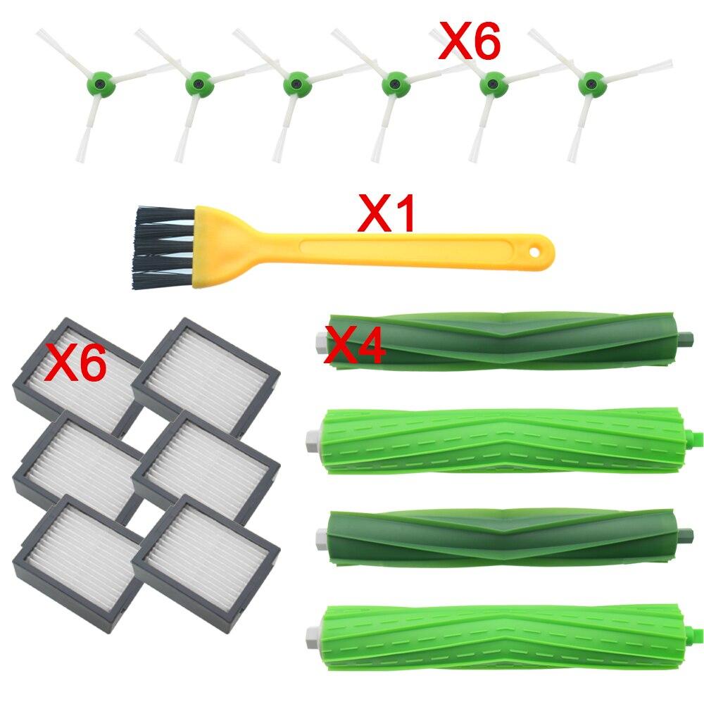 

Для iRobot Roomba i7 E5 E6 Series Robot Hepa Filter Боковая щетка Рулонная щетка Пылесос Высококачественные запасные части