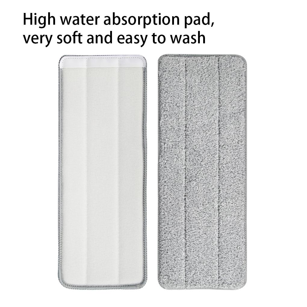 Mops Head Home Hotel Office Dorm Wood Floor Self-adhesive Mopping Pad Dust Stain Dirt Remover Cleaning Cloth Replacement